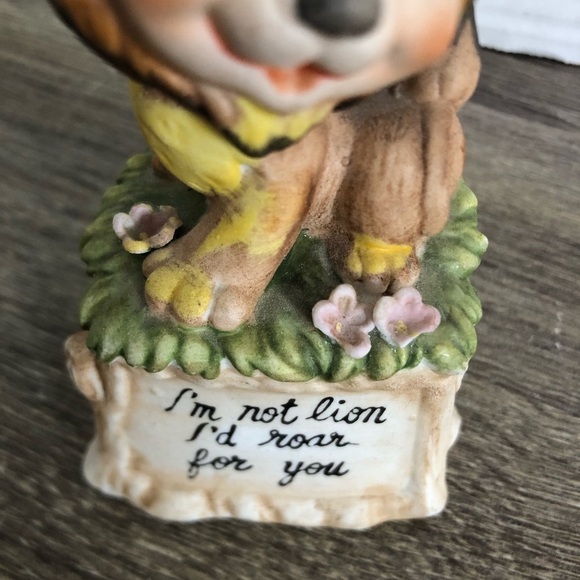 Vtg Anthropomorphic Lion Figurine - Picture 7 of 13